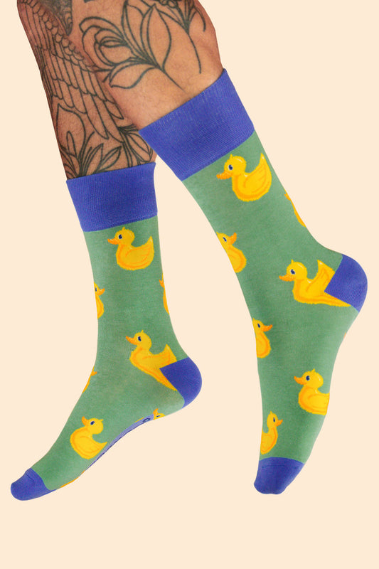 Powder Men's Rubber Ducks Socks