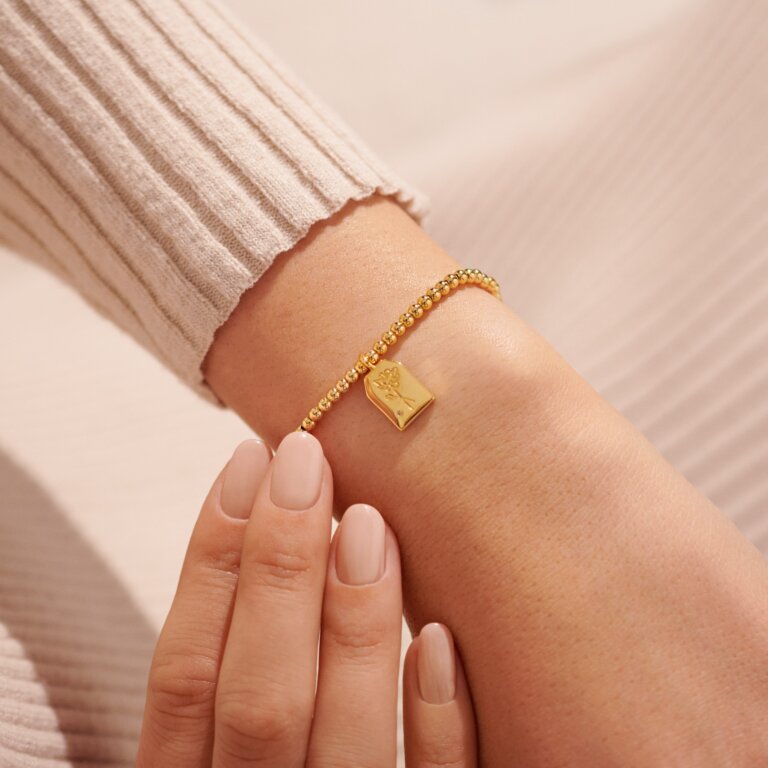 A Little 'Thank You' Gold Bracelet - 6182