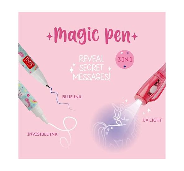 Legami Magic Pen with invisible ink