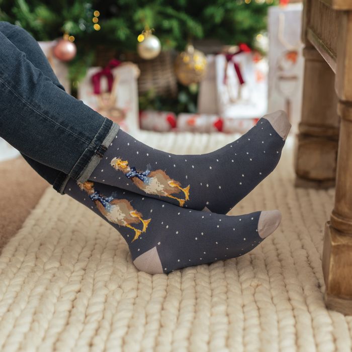 Wrendale - Christmas Duck Men's Socks