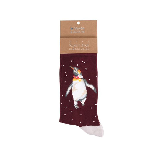 Wrendale - Christmas Penguin Men's Socks