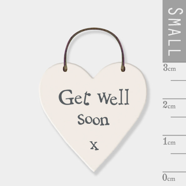 Mini heart - Get well soon