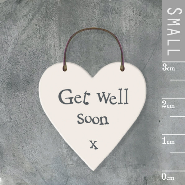 Mini heart - Get well soon