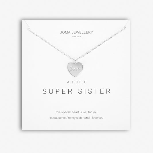 Joma Jewellery - A Little Super Sister Necklace