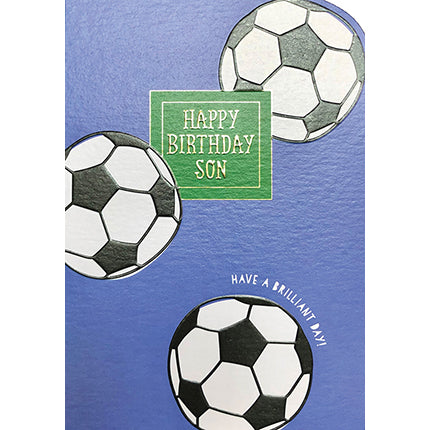 Wendy Jones Blackett - Son Happy Birthday Card