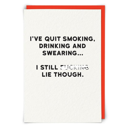 Redbacks ‘quit’ Greeting Card