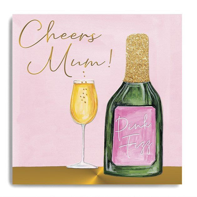 Janie Wilson - Cheers Mum! Card