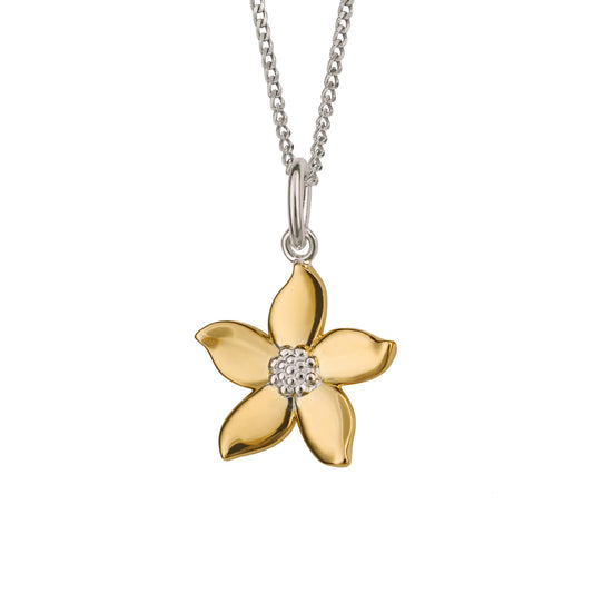 Sale - Beginnings - Jasmine Flower Pendent Necklace