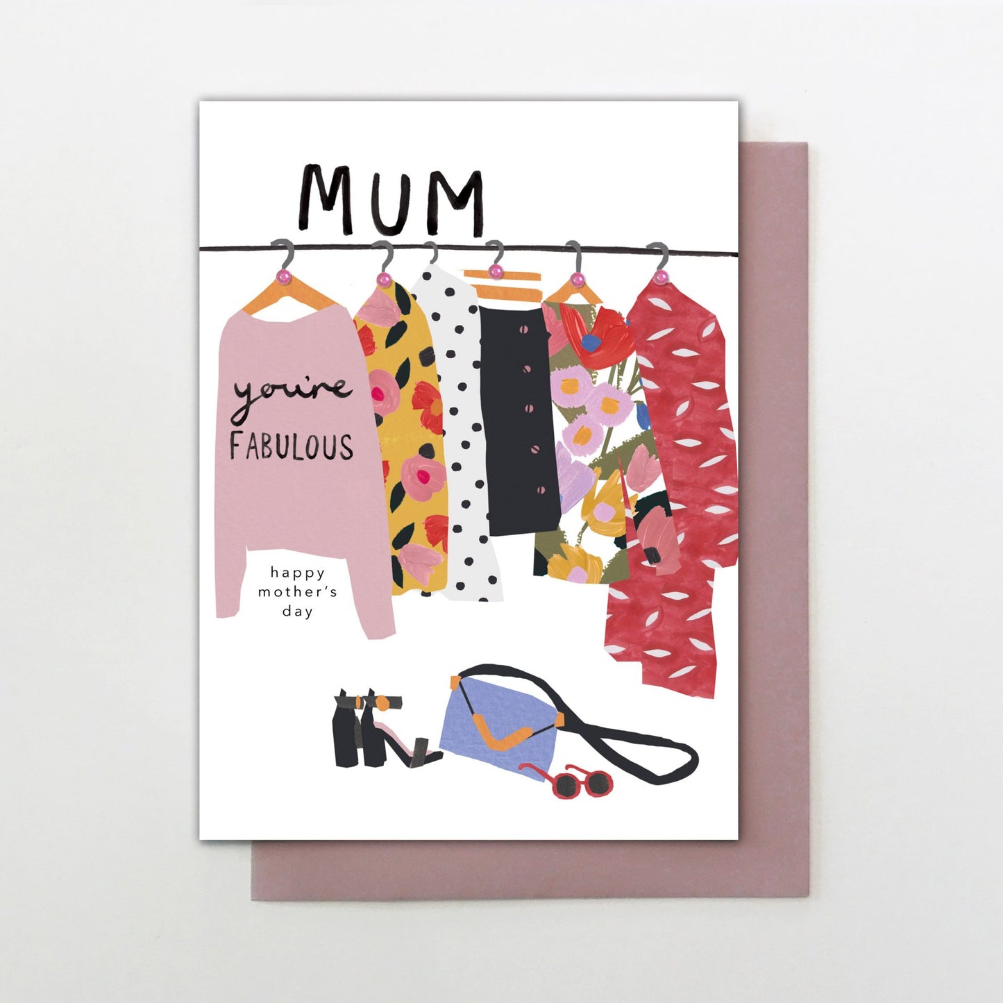 Stop the clock -  'MUM'  card