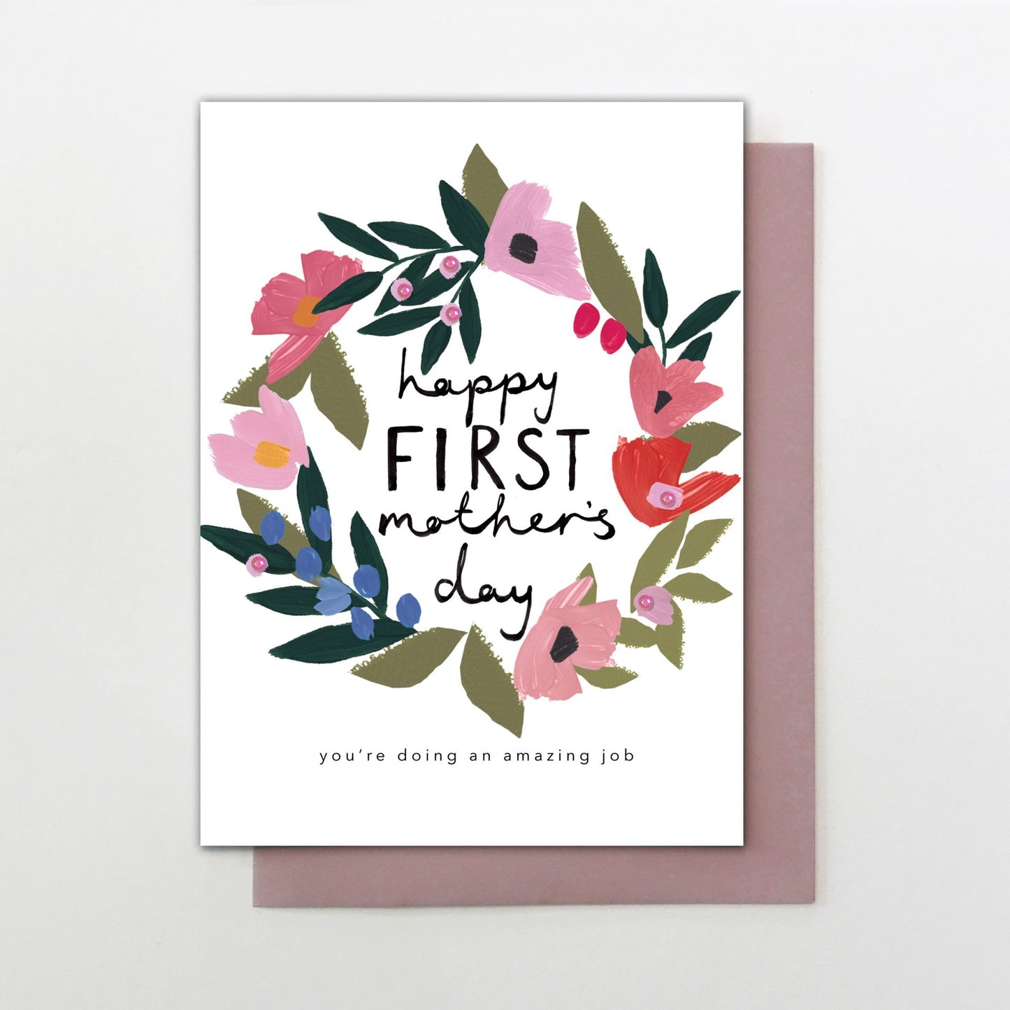 Stop the clock -  '1st Mother's Day' day card