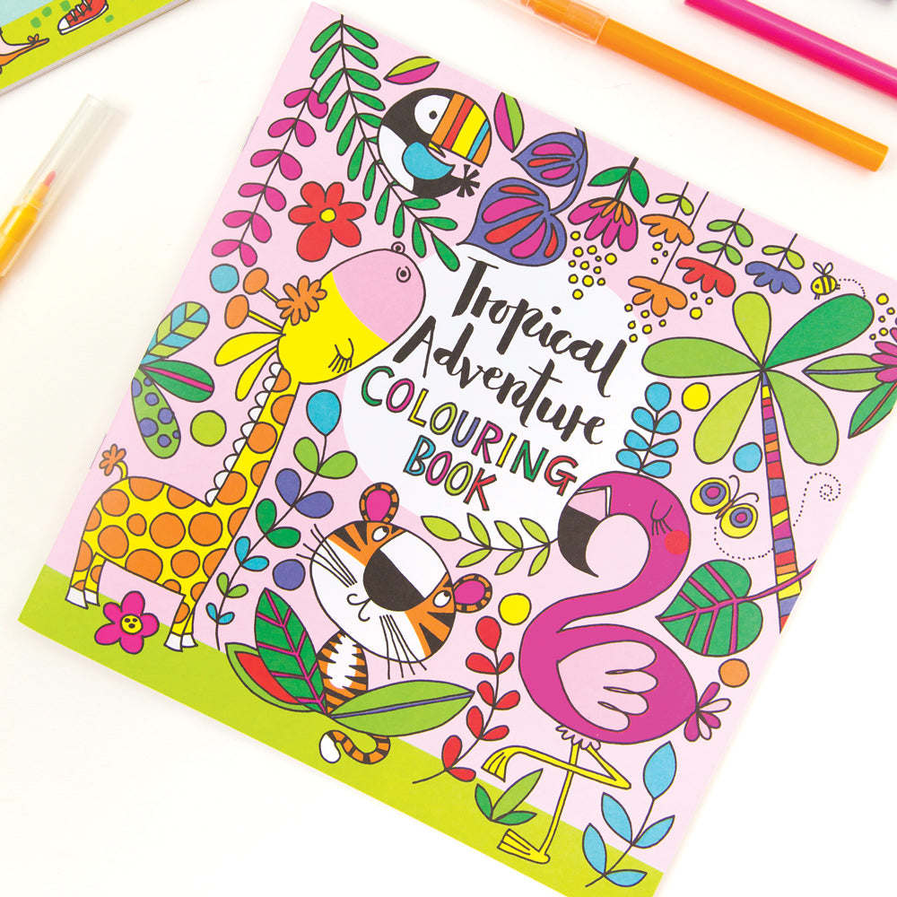 Tropical Adventures Colouring Book