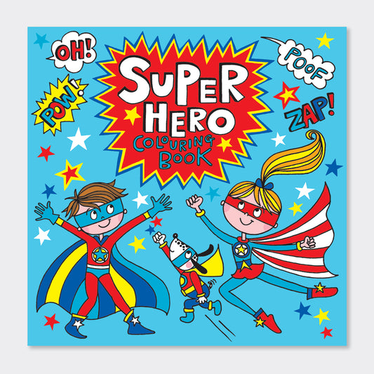 Super Hero Colouring Book