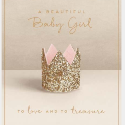 PIGMENT ‘New Baby Girl’ card