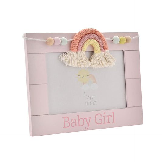 Widdop - RAINBOW BABY GIRL 6X4" Photo Frame