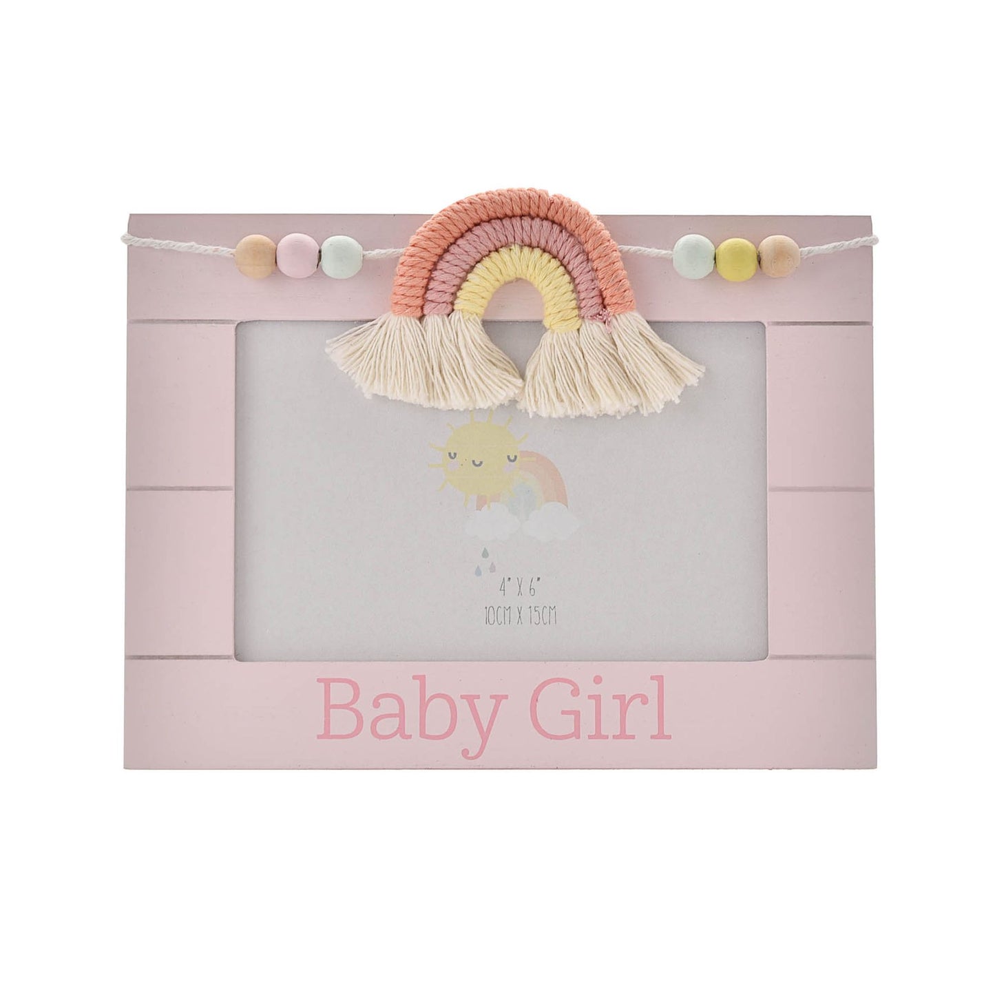 Widdop - RAINBOW BABY GIRL 6X4" Photo Frame