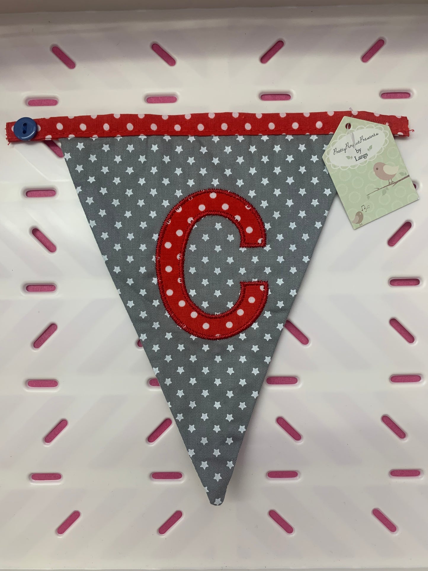 SALE - DISCONTINUED BUNTING FLAGS - GREY