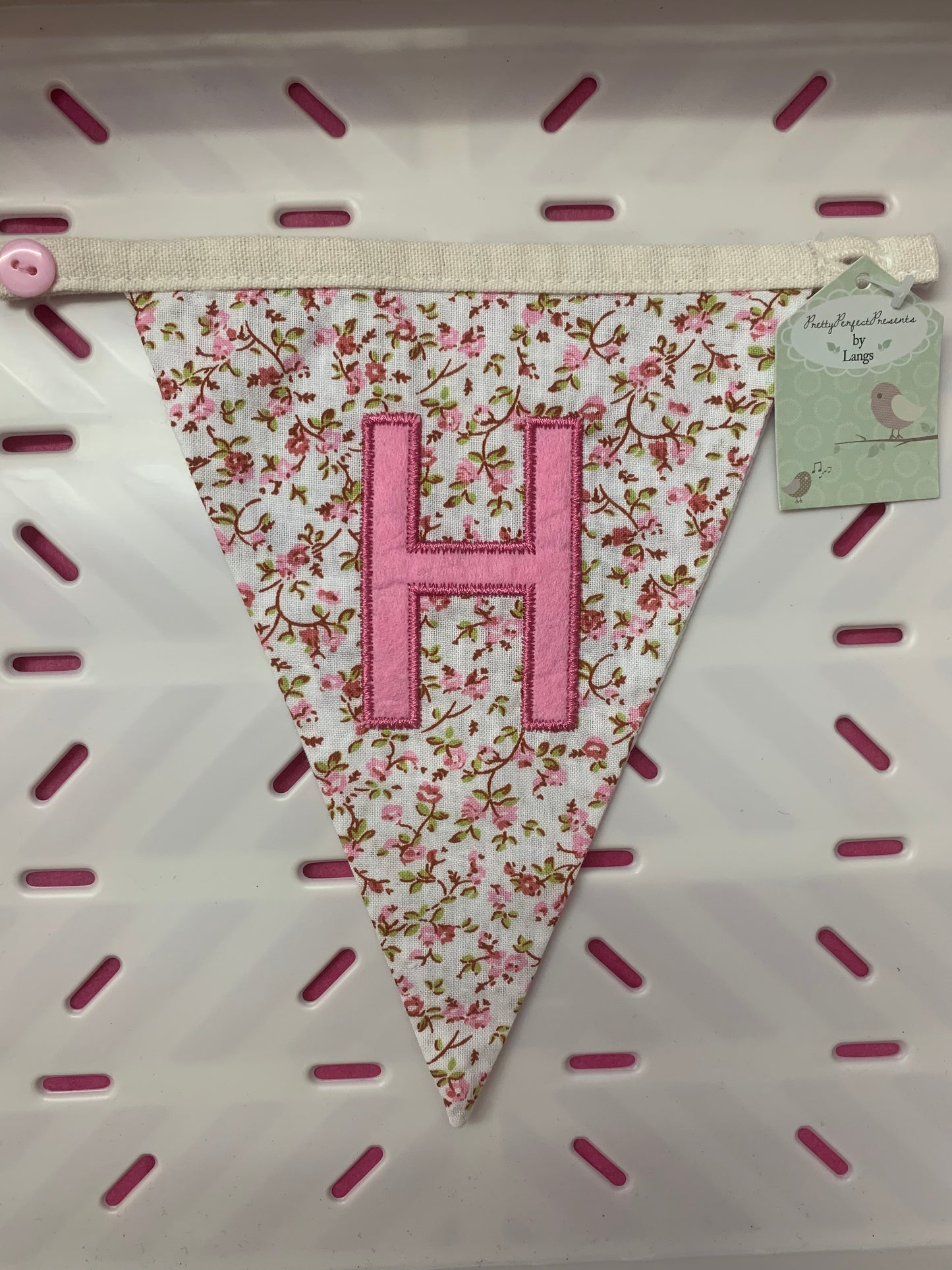 SALE DISCONTINUED FLAG - PATTERN CHERRY BLOSSOM