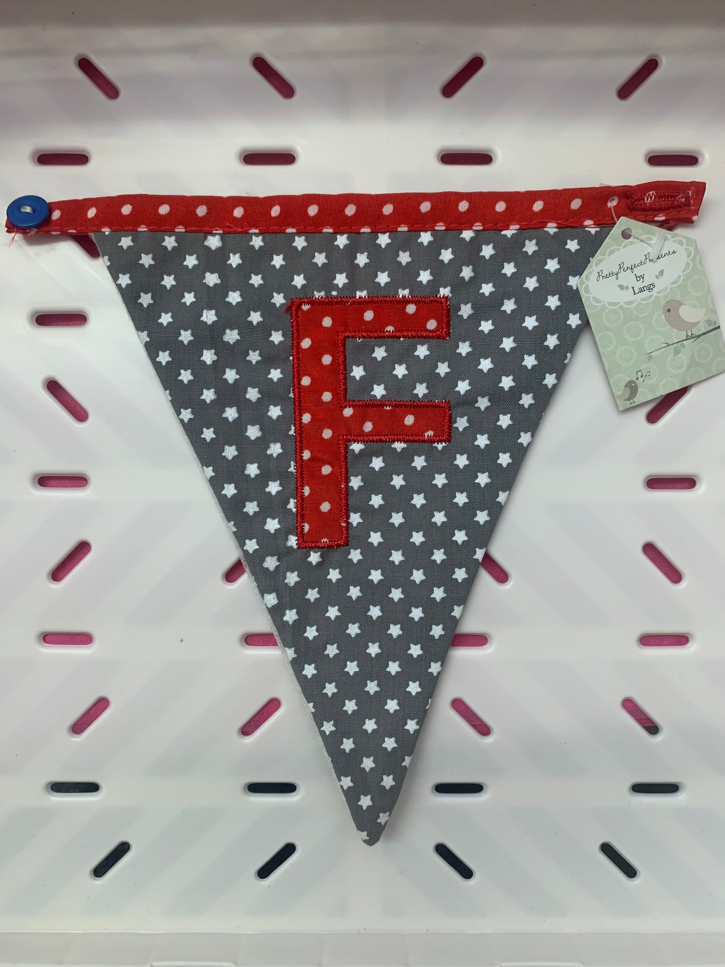 SALE - DISCONTINUED BUNTING FLAGS - GREY