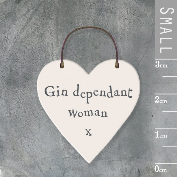 Mini heart gin