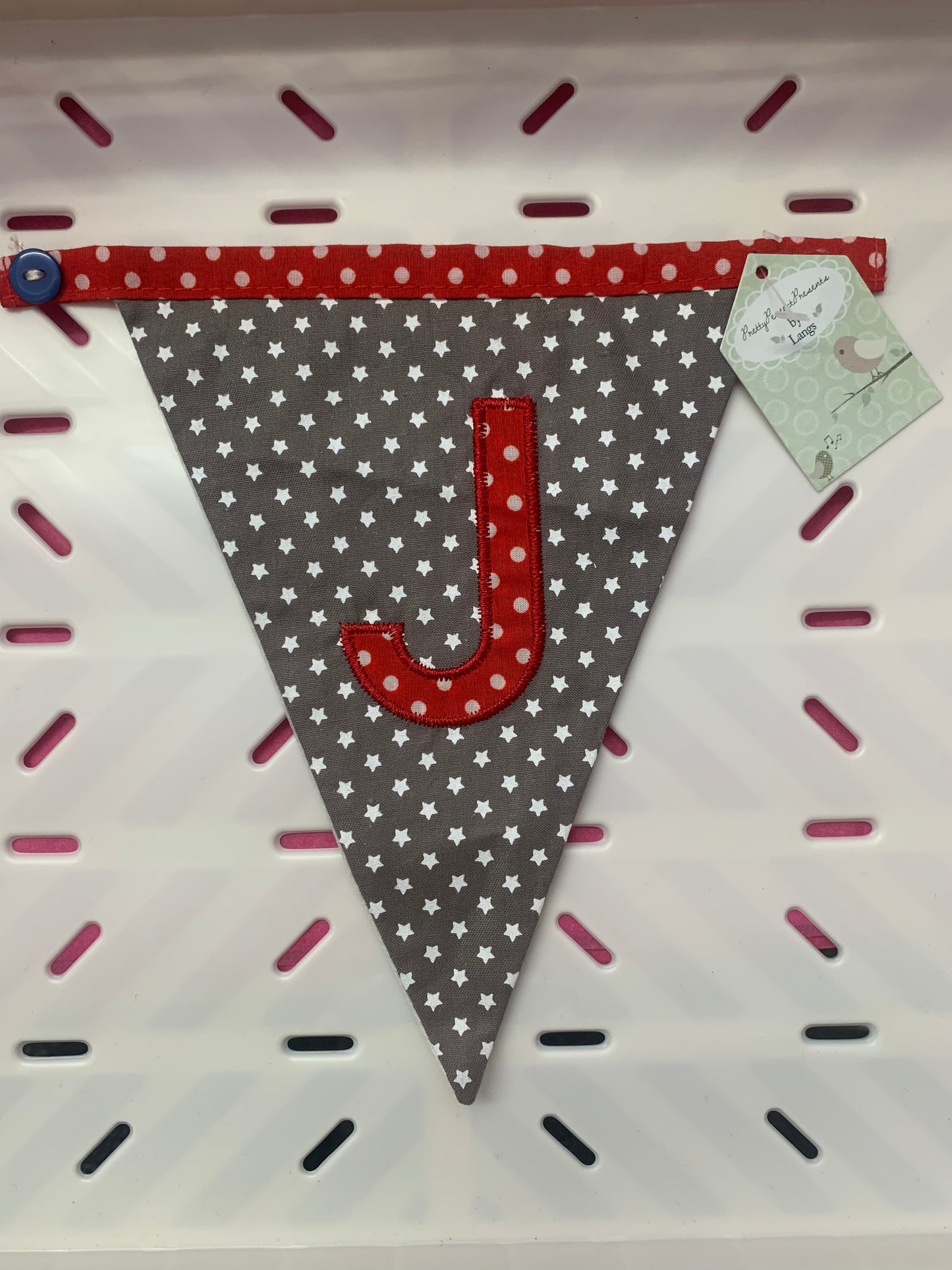 SALE - DISCONTINUED BUNTING FLAGS - GREY