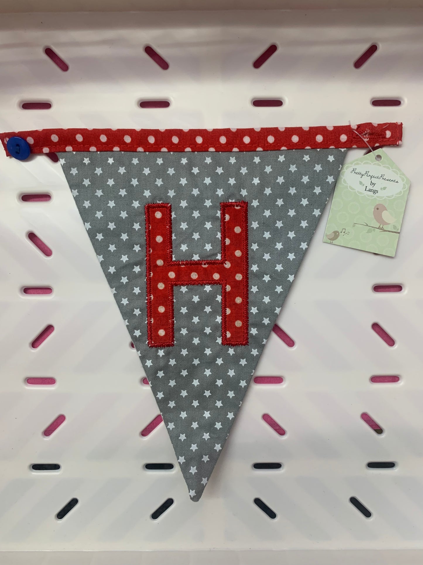 SALE - DISCONTINUED BUNTING FLAGS - GREY