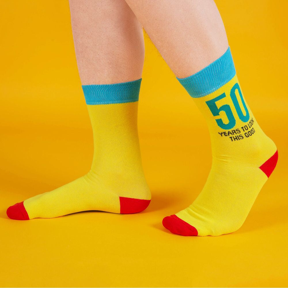 Sale - 50th Birthday Socks
