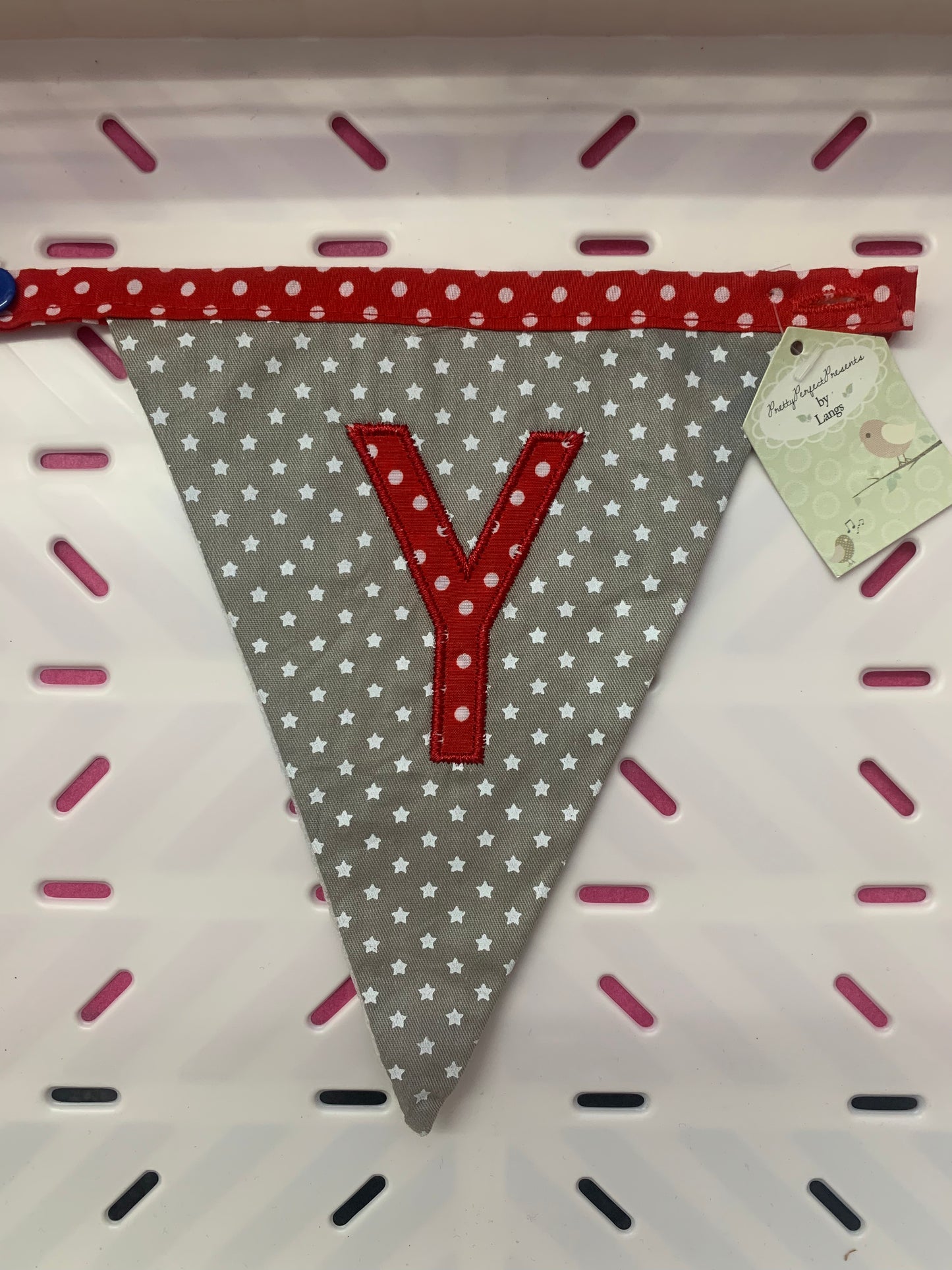 SALE - DISCONTINUED BUNTING FLAGS - GREY