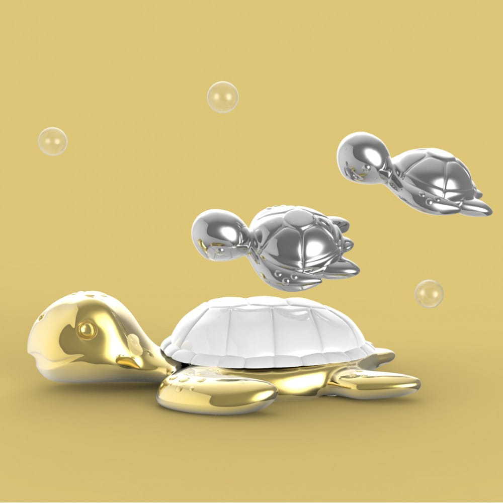 Oli Olsen Turtle Keyring