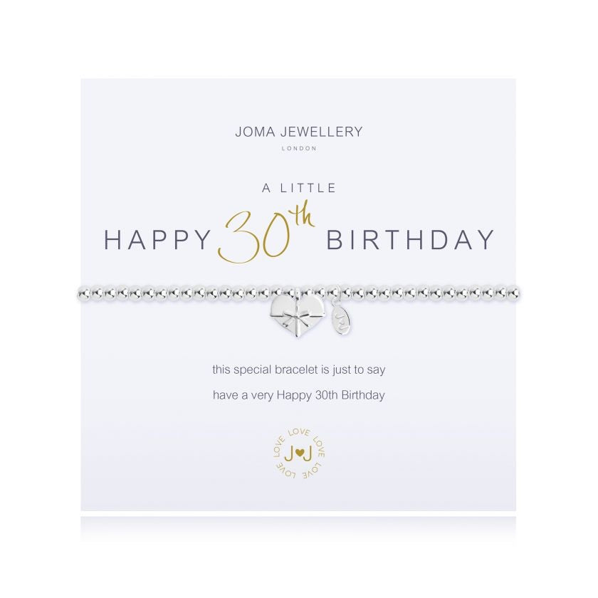 Joma Jewellery A little 30th Birthday