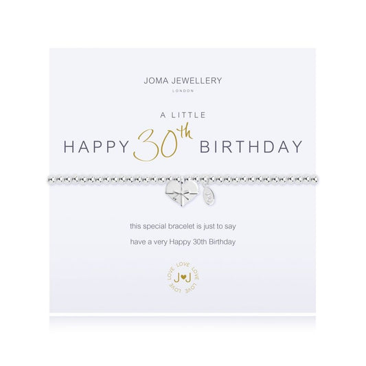 Joma Jewellery A little 30th Birthday