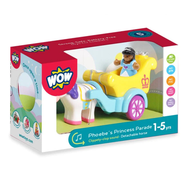 Wow Toys - Phoebe's Princess Parade Horse & Carriage